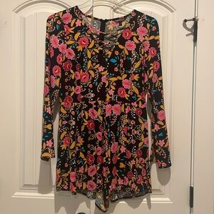Express - Romper with shorts - Floral - Size 12